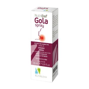 Nutridef Gola Spray për fytin – spraj natyral me propolis dhe bimë mjekësore për lehtësimin e dhimbjes dhe mbrojtjen e mukozës së fytit.