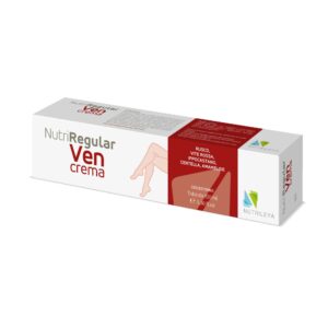NutriRegular Ven Cream – krem me Rusco, Centella dhe Mentil Laktat për këmbë të rënda dhe qarkullim venoz të mirë.