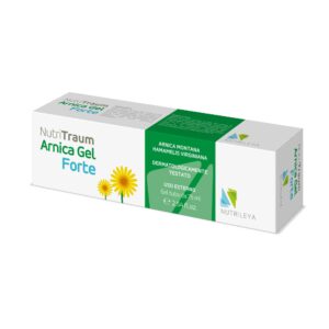 NutriRegular Arnica Gel Forte – xhel me arnicë për dhimbje muskulare, enjtje dhe kontuzione, me efekt qetësues dhe përthithje të shpejtë.