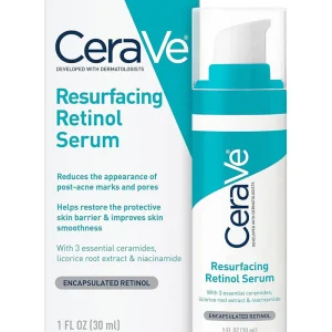 Serum me retinol dhe ceramide për lëkurë të papërsosur.