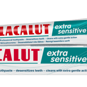 Lacalut Extra Sensitive – pastë dhëmbësh për dhëmbë të ndjeshëm dhe mbrojtje të smaltit.