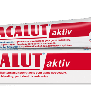 Lacalut Aktiv – pastë dhëmbësh për mishra të ndjeshëm dhe mbrojtje nga gingiviti.