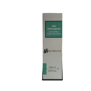 Nutrileya Gel Detergente me acid hialuronik për pastrim dhe hidratim të përditshëm.