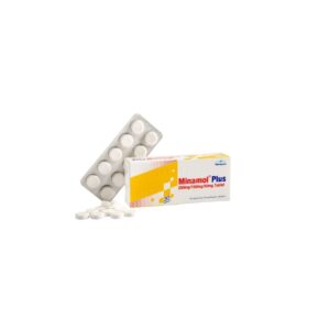 Ilaç për dhimbje dhe ethe Minamol Plus 250mg/150mg/50mg.