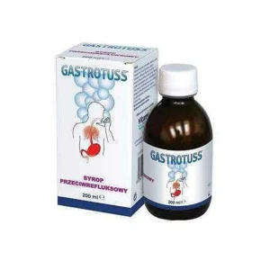 Gastrotuss Shurup Antirefluks 200ml – Shurup për refluks acid dhe urth me alginat, efekt mbrojtës dhe shije të këndshme.