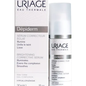 Uriage Depiderm Brightening Serum – serum ndriçues kundër njollave të errëta me vitaminë C dhe niacinamide.