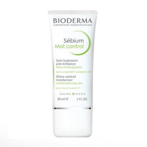 Bioderma Sebium Mat Control Cream – krem matifikues dhe kontrollues i yndyrës për lëkurën me tendencë për akne, për hidratim dhe matifikim afatgjatë.