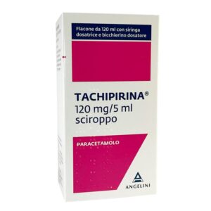 Tachipirina 120 mg/5 ml – Shurup për dhimbje dhe ethe te fëmijët dhe të rriturit.