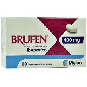 Brufen 400mg – ibuprofen për lehtësimin e dhimbjeve dhe uljen e inflamacionit.
