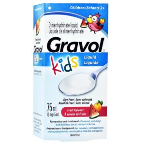 Gravol Kids Liquid 15mg/ml- 75 ml