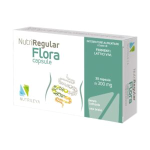 NutriRegular Flora capsule - 20 kapsula nga 350 mg