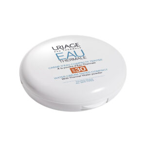 Uriage Eau Thermale Compact Tinted Cream SPF 30 – fondatinë kompakte me SPF për mbulim natyral dhe mbrojtje ndaj diellit.