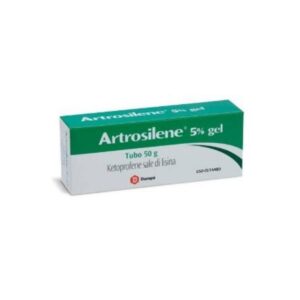 Artrosilene 5% Gel – xhel për lehtësimin e dhimbjeve muskulore dhe të kyçeve, me efekt anti-inflamator dhe analgjezik.