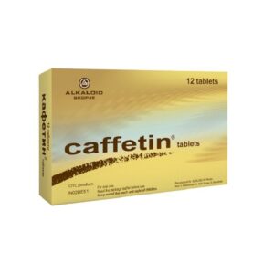 Kuti e tabletave Cafetin – kombinim analgjezik për lehtësimin e dhimbjeve të kokës, migrenës dhe dhimbjeve menstruale.