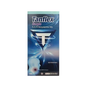 Tanflex Gargle 0,15% – solucion goje antibakterial për trajtimin e infeksioneve orale dhe lehtësimin e irritimeve të gojës dhe fytit.